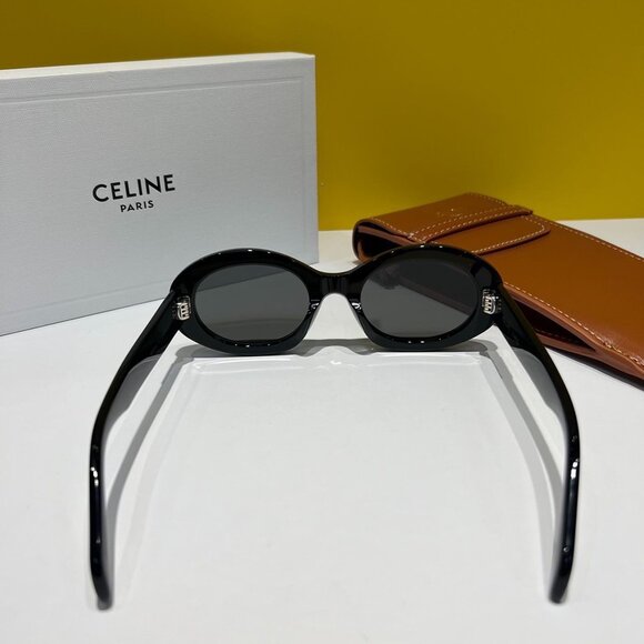 Celine Triomphe Oval Sunglasses - Picture 5 of 7